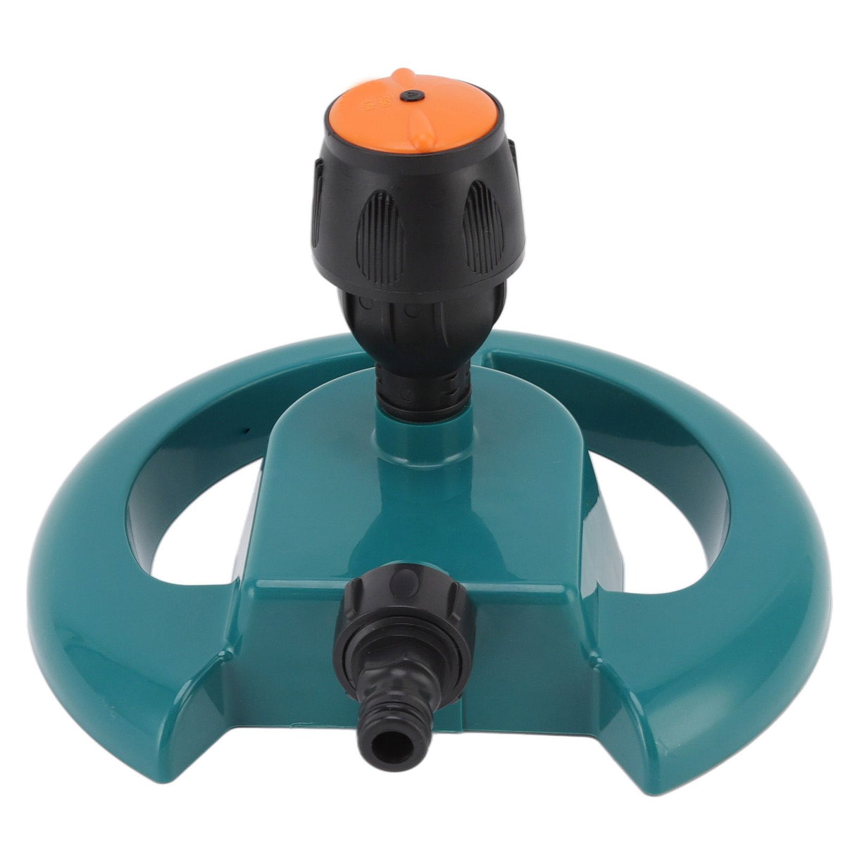 Garden Sprinkler Automatic Rotation 360 Degrees Durable ABS Round Base Widely Used Lawn Sprinkler for Garden Lawn Road