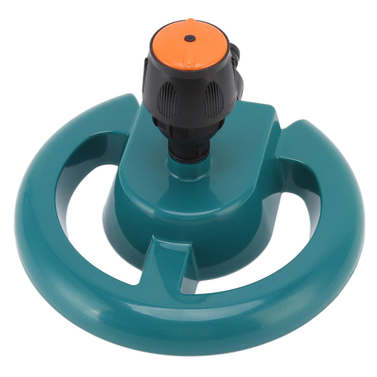 Garden Sprinkler Automatic Rotation 360 Degrees Durable ABS Round Base Widely Used Lawn Sprinkler for Garden Lawn Road