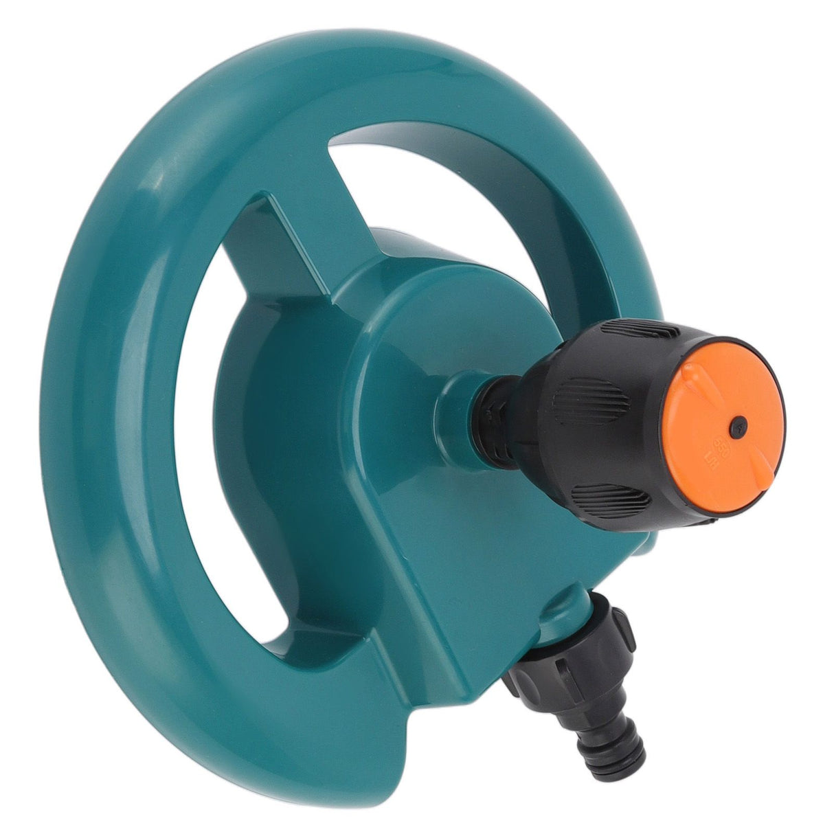 Garden Sprinkler Automatic Rotation 360 Degrees Durable ABS Round Base Widely Used Lawn Sprinkler for Garden Lawn Road