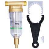 Water System Prefilter G1/2 Male Thread Detachable High Density Sediment Pipe Filter for Automatic Water Supply System