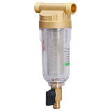Water System Prefilter G1/2 Male Thread Detachable High Density Sediment Pipe Filter for Automatic Water Supply System - Close-Up Angle