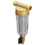 Water System Prefilter G1/2 Male Thread Detachable High Density Sediment Pipe Filter for Automatic Water Supply System - Low Angle