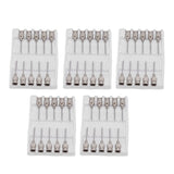 Poultry Injection Needles Stainless Steel Bovine Pig Injection Needle Cow Pig Injection Needle Accessories 9x15mm / 0.4x0.6in