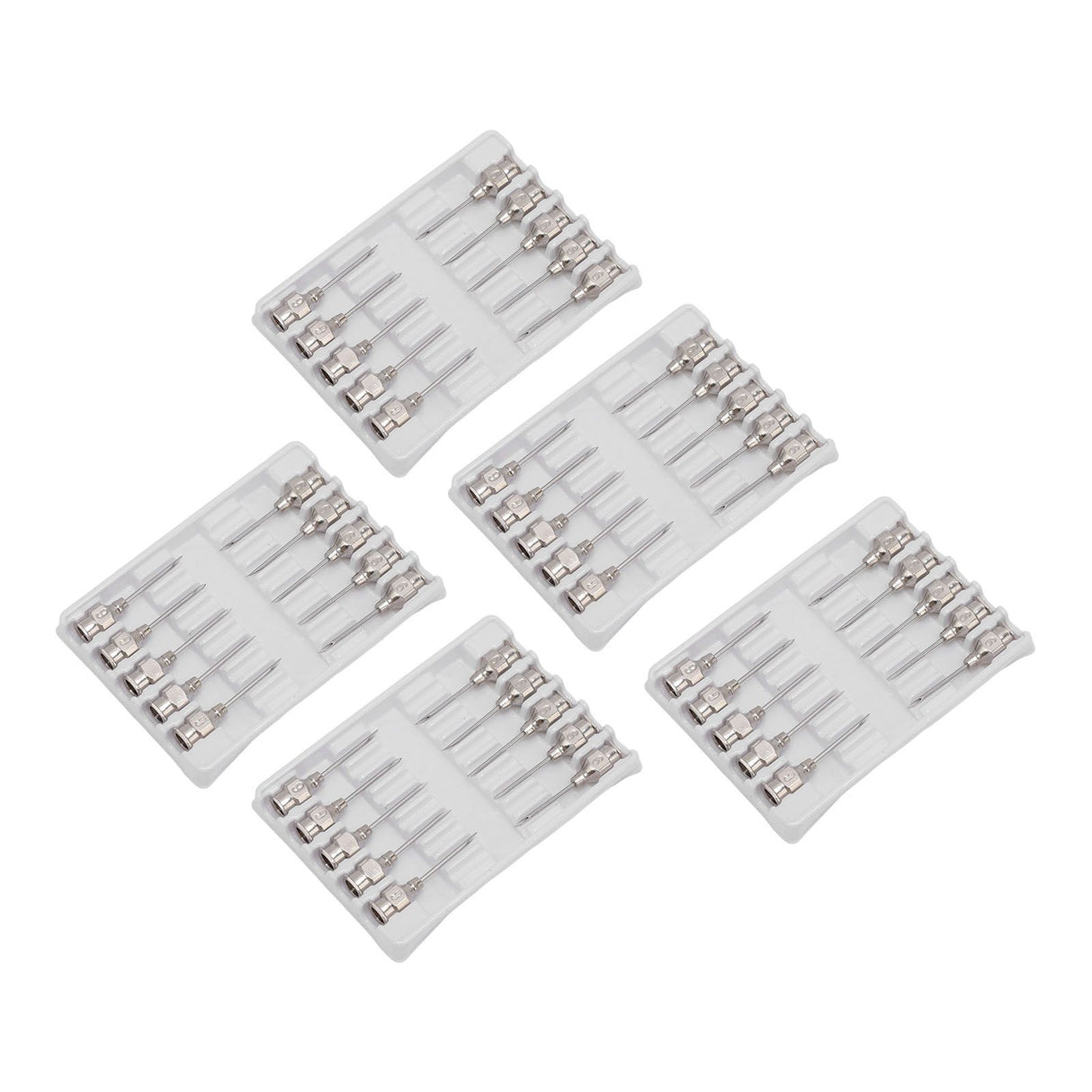 Poultry Injection Needles Stainless Steel Bovine Pig Injection Needle Cow Pig Injection Needle Accessories 9x15mm / 0.4x0.6in
