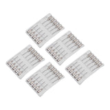 Poultry Injection Needles Stainless Steel Bovine Pig Injection Needle Cow Pig Injection Needle Accessories 9x15mm / 0.4x0.6in
