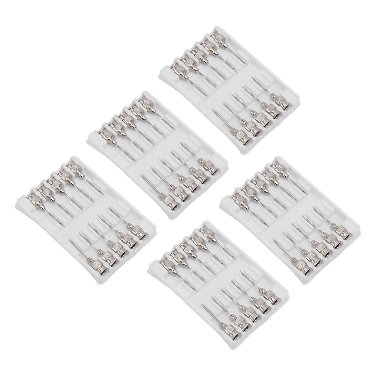 Poultry Injection Needles Stainless Steel Bovine Pig Injection Needle Cow Pig Injection Needle Accessories 9x15mm / 0.4x0.6in