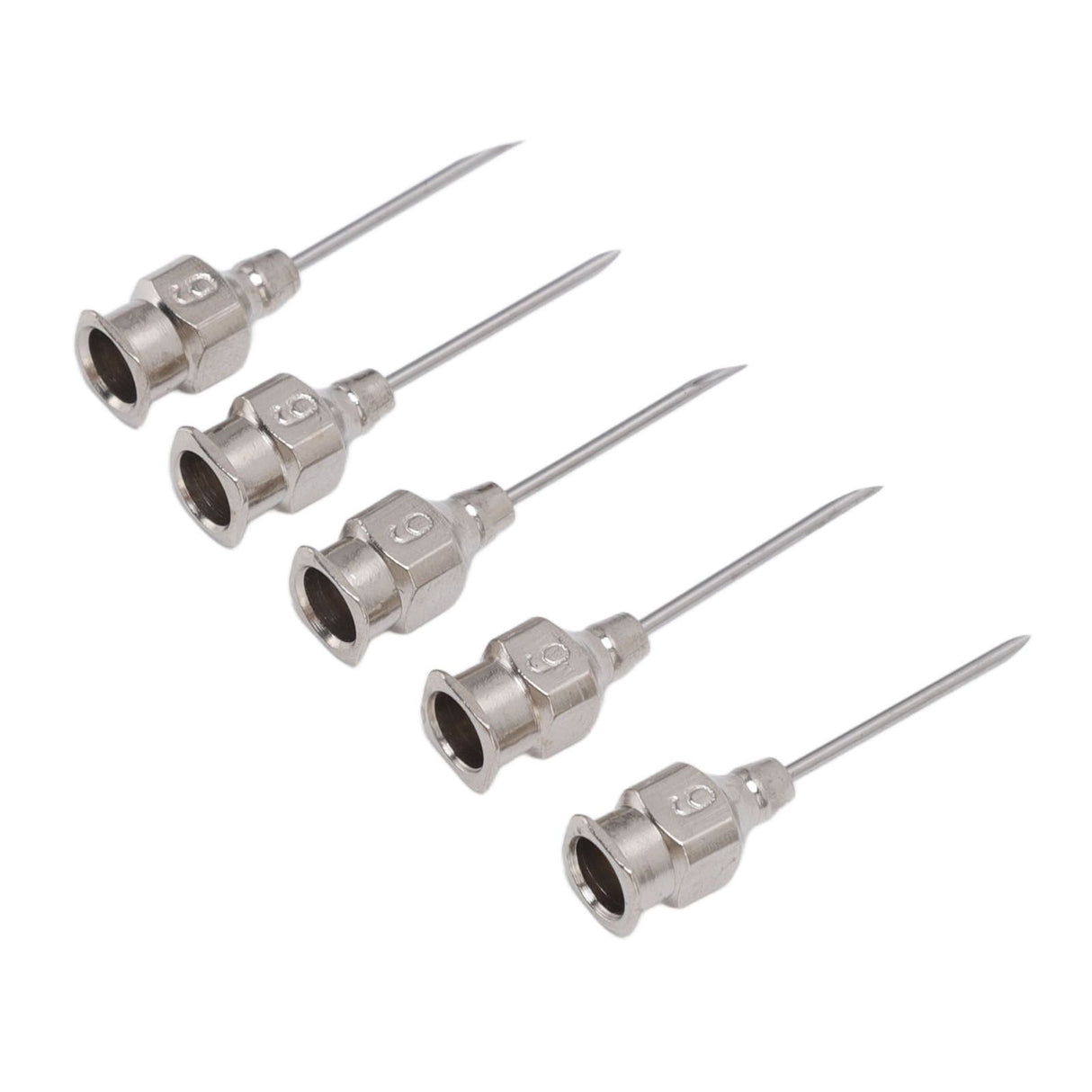Poultry Injection Needles Stainless Steel Bovine Pig Injection Needle Cow Pig Injection Needle Accessories 9x15mm / 0.4x0.6in