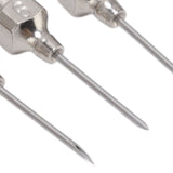 Poultry Injection Needles Stainless Steel Bovine Pig Injection Needle Cow Pig Injection Needle Accessories 9x15mm / 0.4x0.6in