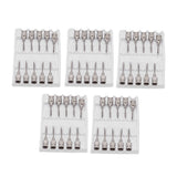 Poultry Injection Needles Stainless Steel Bovine Pig Injection Needle Cow Pig Injection Needle Accessories 12x15mm / 0.5x0.6in - Front View