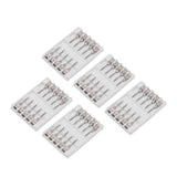 Poultry Injection Needles Stainless Steel Bovine Pig Injection Needle Cow Pig Injection Needle Accessories 12x15mm / 0.5x0.6in - Top-Down View
