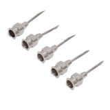 Poultry Injection Needles Stainless Steel Bovine Pig Injection Needle Cow Pig Injection Needle Accessories 12x15mm / 0.5x0.6in