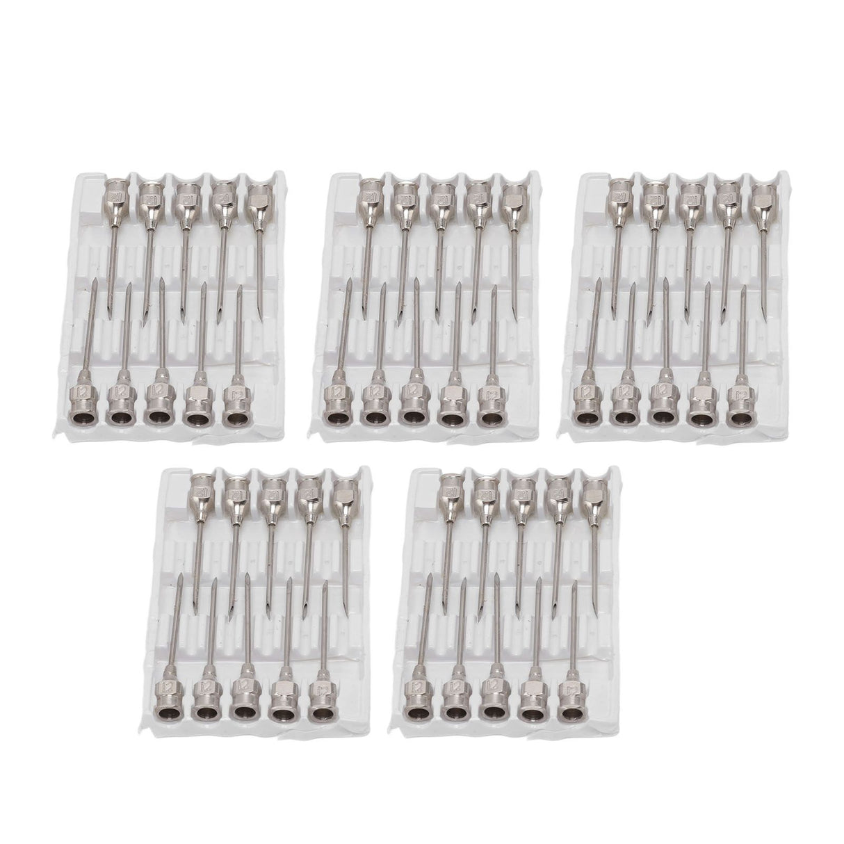 Poultry Injection Needles Stainless Steel Bovine Pig Injection Needle Cow Pig Injection Needle Accessories 12x25mm / 0.5x1.0in