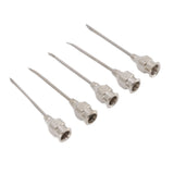 Poultry Injection Needles Stainless Steel Bovine Pig Injection Needle Cow Pig Injection Needle Accessories 12x25mm / 0.5x1.0in - Close-Up Angle
