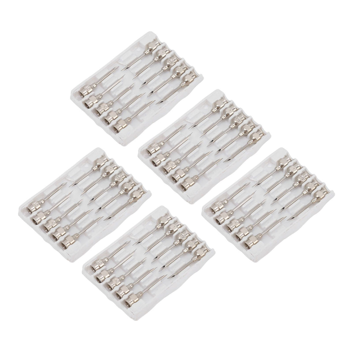 Poultry Injection Needles Stainless Steel Bovine Pig Injection Needle Cow Pig Injection Needle Accessories 16x20mm / 0.6x0.8in
