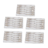 Poultry Injection Needles Stainless Steel Bovine Pig Injection Needle Cow Pig Injection Needle Accessories 16x20mm / 0.6x0.8in - Rear View