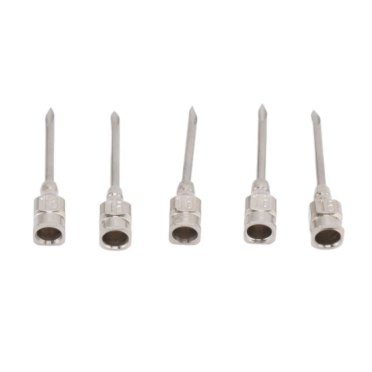 Poultry Injection Needles Stainless Steel Bovine Pig Injection Needle Cow Pig Injection Needle Accessories 16x20mm / 0.6x0.8in