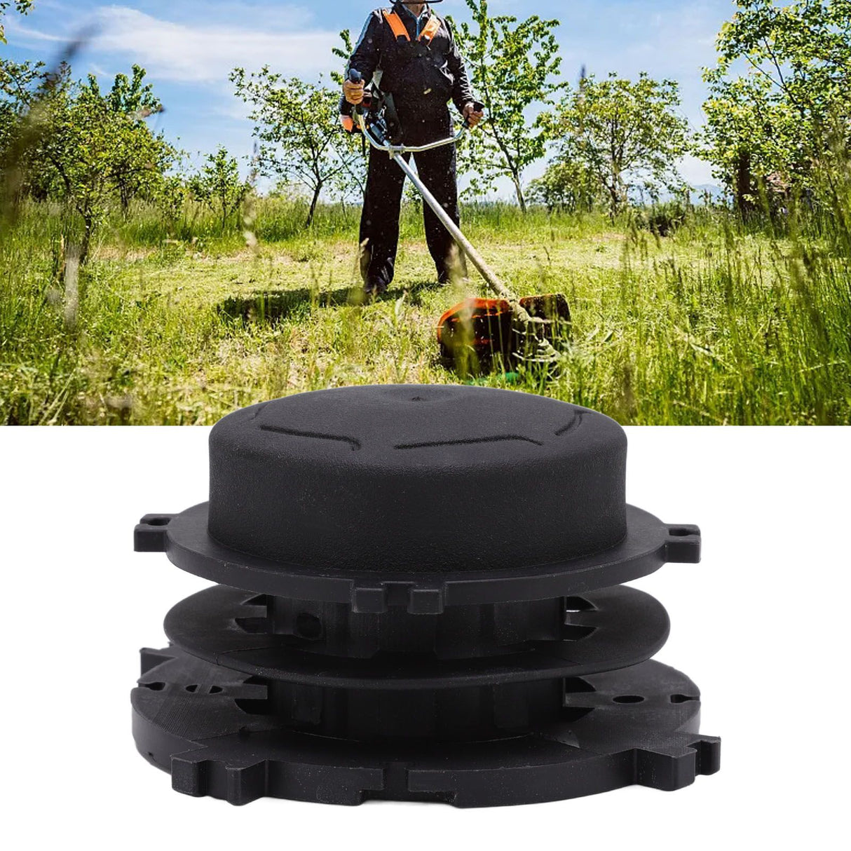 Grass Trimmer Head Spool Professional Stable Wear Resistant Accessories for Brushcutter