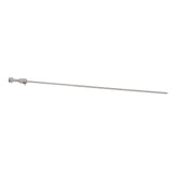 Bovine Insemination Pipe Stainless Steel Snap Spring Type Insemination Needle for Cow Farm Veterinary Instrument - Side View