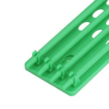4Pcs Pigeon Leg Ring Stand 4 Column Design Large Capacity Wall Mounted Safe Durable Plastic Parrot Leg Ring Holder Green - Extra Image