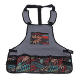 Tool Apron Durable Comfortable Heavy Duty Tool Apron with Pockets for Kitchen Garden - Front View