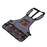 Tool Apron Durable Comfortable Heavy Duty Tool Apron with Pockets for Kitchen Garden - 45-Degree Angle