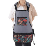 Tool Apron Durable Comfortable Heavy Duty Tool Apron with Pockets for Kitchen Garden