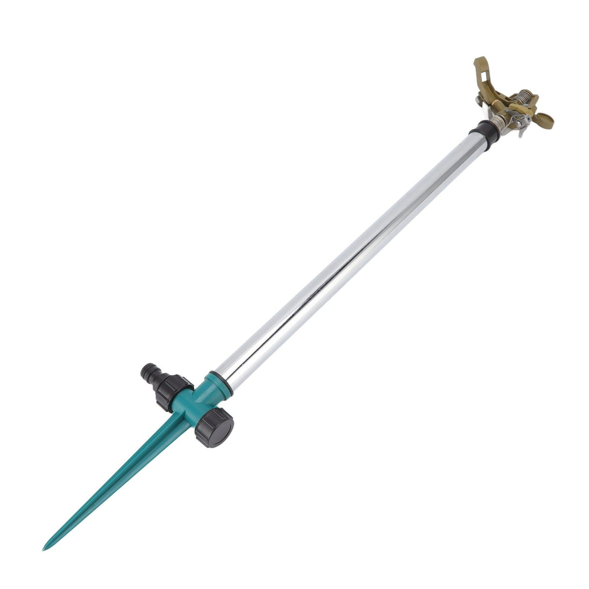 Garden Sprinkler Automatic 360 Degree Rotating 2 Modes Adjustable Zinc Alloy Lawn Sprinkler for Gardens