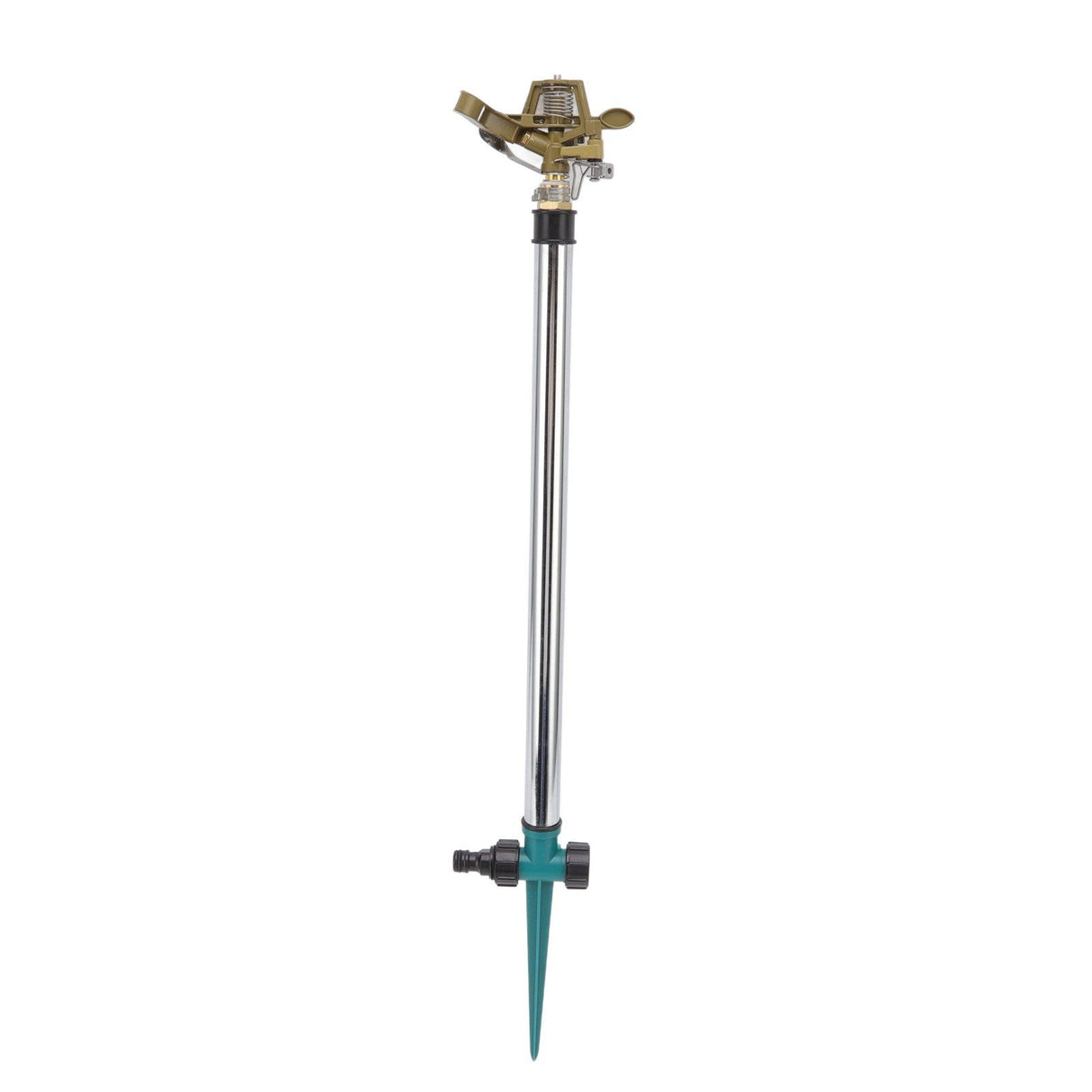Garden Sprinkler Automatic 360 Degree Rotating 2 Modes Adjustable Zinc Alloy Lawn Sprinkler for Gardens