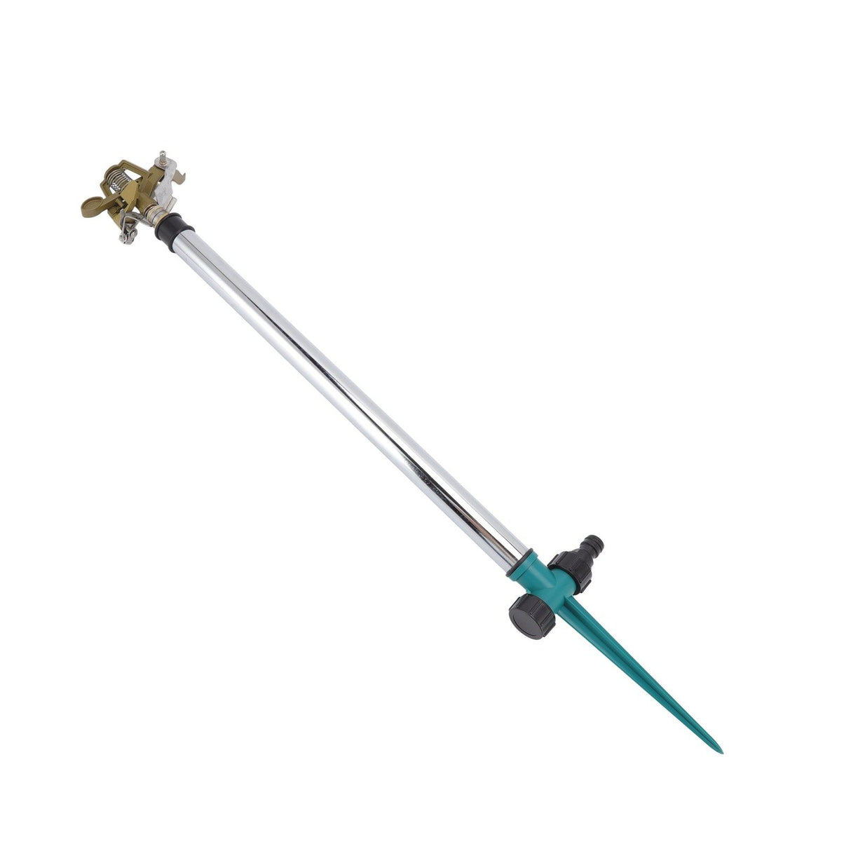 Garden Sprinkler Automatic 360 Degree Rotating 2 Modes Adjustable Zinc Alloy Lawn Sprinkler for Gardens