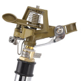 Garden Sprinkler Automatic 360 Degree Rotating 2 Modes Adjustable Zinc Alloy Lawn Sprinkler for Gardens - Extra Image