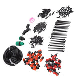 49.2ft Drip Irrigation Kit Adjustable Automatic Atomizing Watering System for Potted Plants Garden Greenhouse