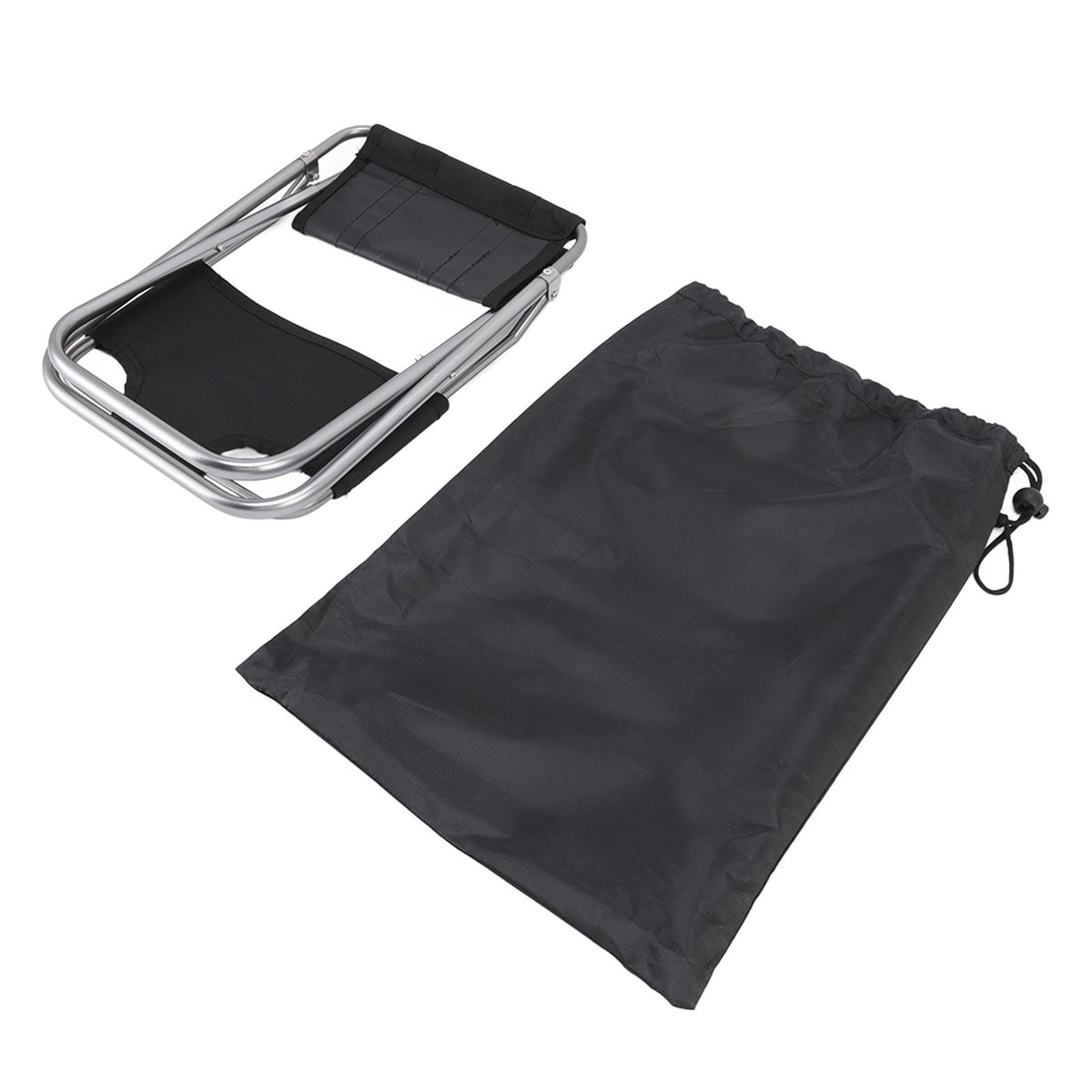 Folding Chair Breathable Fabric Portable Small Backrest Fishing Chair for Camping Barbecue Backpacking