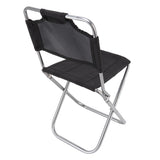 Folding Chair Breathable Fabric Portable Small Backrest Fishing Chair for Camping Barbecue Backpacking - Top-Down View