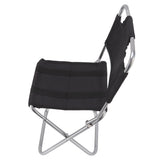 Folding Chair Breathable Fabric Portable Small Backrest Fishing Chair for Camping Barbecue Backpacking