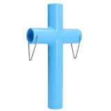Cow Sheep Mouth Opener Gastric Lavage Veterinary Mouth Opening Tool Animals Livestock Breeding Equipment for Farm Blue L - Rear View
