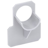 Swimming Pool Pipe Holders Above Ground Pool Hose Support Brackets with Cable Tie and Tape for Hot Tub Gray