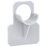 Swimming Pool Pipe Holders Above Ground Pool Hose Support Brackets with Cable Tie and Tape for Hot Tub Gray