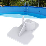 Swimming Pool Pipe Holders Above Ground Pool Hose Support Brackets with Cable Tie and Tape for Hot Tub Gray - Extra Image