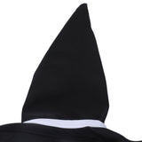 Horse Fly Mask Breathable Comfortable Soft Fine Mesh Design Horse Face Mask Horse Supplies with Ears Black