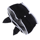 Horse Fly Mask Breathable Comfortable Soft Fine Mesh Design Horse Face Mask Horse Supplies with Ears Black - Extra Image