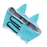 Horse Fly Mask Breathable Comfortable Soft Fine Mesh Design Horse Face Mask Horse Supplies with Ears Blue