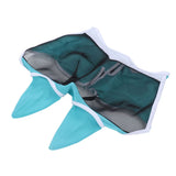Horse Fly Mask Breathable Comfortable Soft Fine Mesh Design Horse Face Mask Horse Supplies with Ears Blue