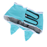Horse Fly Mask Breathable Comfortable Soft Fine Mesh Design Horse Face Mask Horse Supplies with Ears Blue - Extra Image