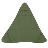 Tripod Stool Cloth Portable Foldable Triangle Stool Cloth Handcraft Anti Scratch Canvas Camping Stool Cloth for Fishing Military Green