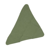 Tripod Stool Cloth Portable Foldable Triangle Stool Cloth Handcraft Anti Scratch Canvas Camping Stool Cloth for Fishing Military Green