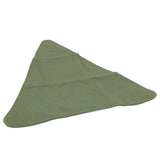 Tripod Stool Cloth Portable Foldable Triangle Stool Cloth Handcraft Anti Scratch Canvas Camping Stool Cloth for Fishing Military Green - Extra Image