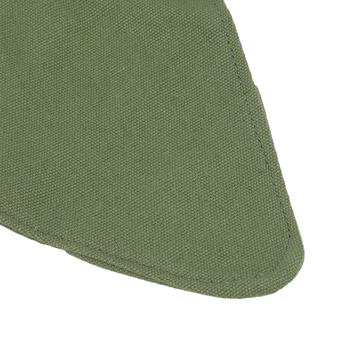 Tripod Stool Cloth Portable Foldable Triangle Stool Cloth Handcraft Anti Scratch Canvas Camping Stool Cloth for Fishing Military Green