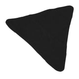Tripod Stool Cloth Portable Foldable Triangle Stool Cloth Handcraft Anti Scratch Canvas Camping Stool Cloth for Fishing Black - Extra Image