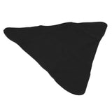 Tripod Stool Cloth Portable Foldable Triangle Stool Cloth Handcraft Anti Scratch Canvas Camping Stool Cloth for Fishing Black - Extra Image
