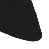Tripod Stool Cloth Portable Foldable Triangle Stool Cloth Handcraft Anti Scratch Canvas Camping Stool Cloth for Fishing Black - Extra Image